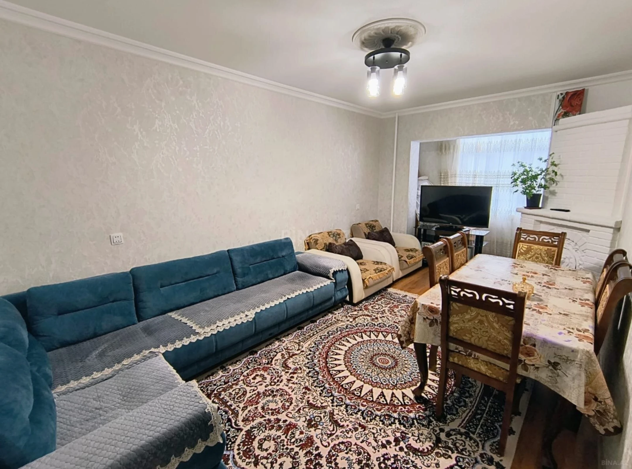 Satılır 4 otaqlı mənzil 90 m²