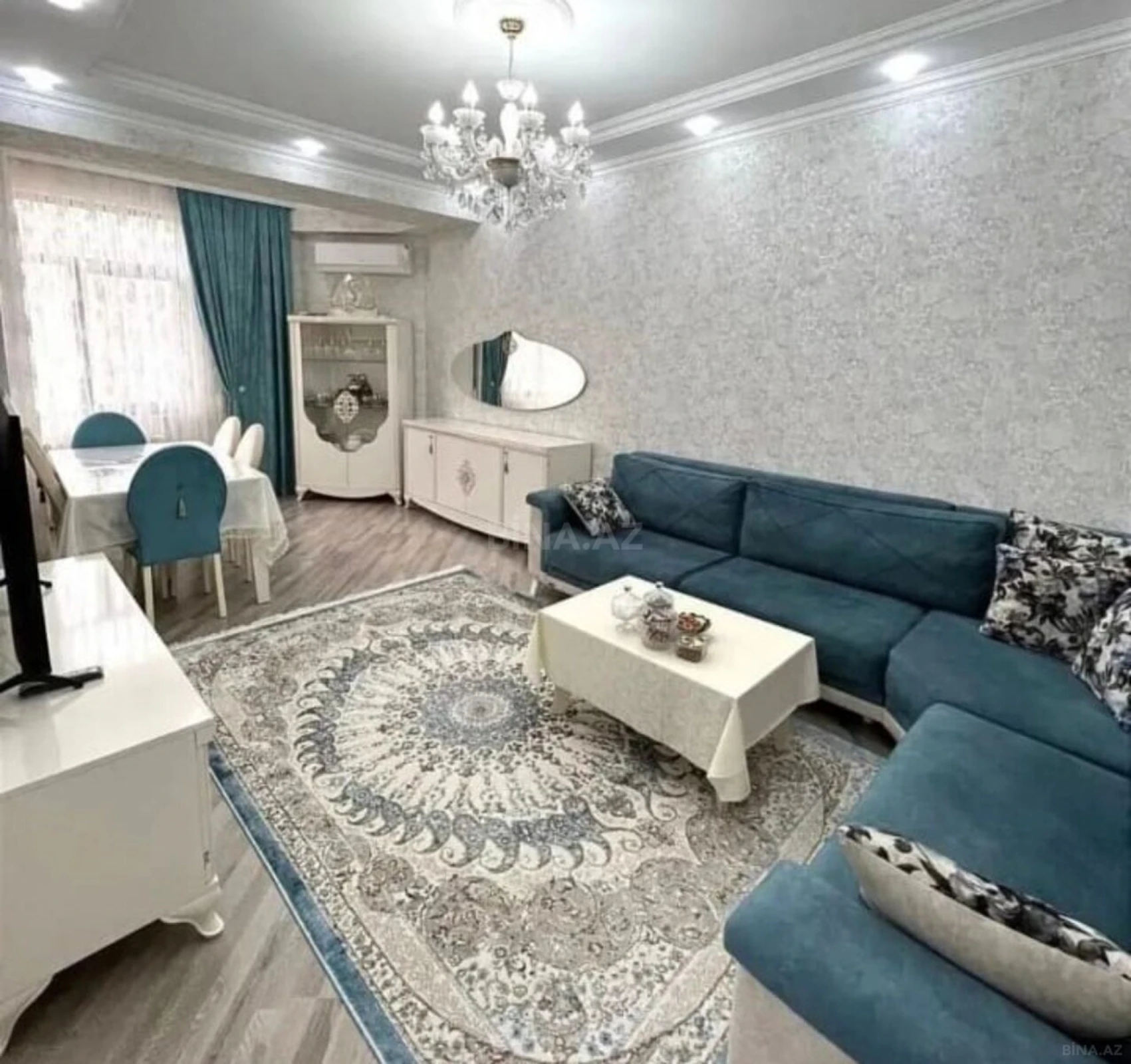 Satılır 2 otaqlı mənzil 60 m²