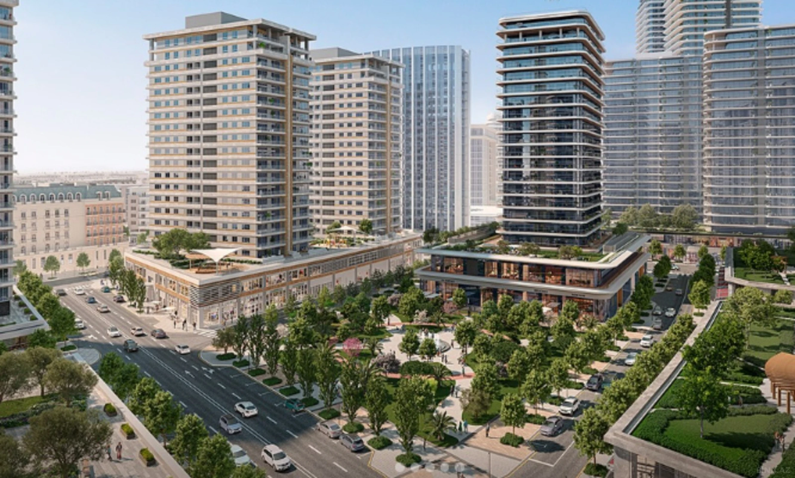 Satılır 2 otaqlı mənzil 71 m²