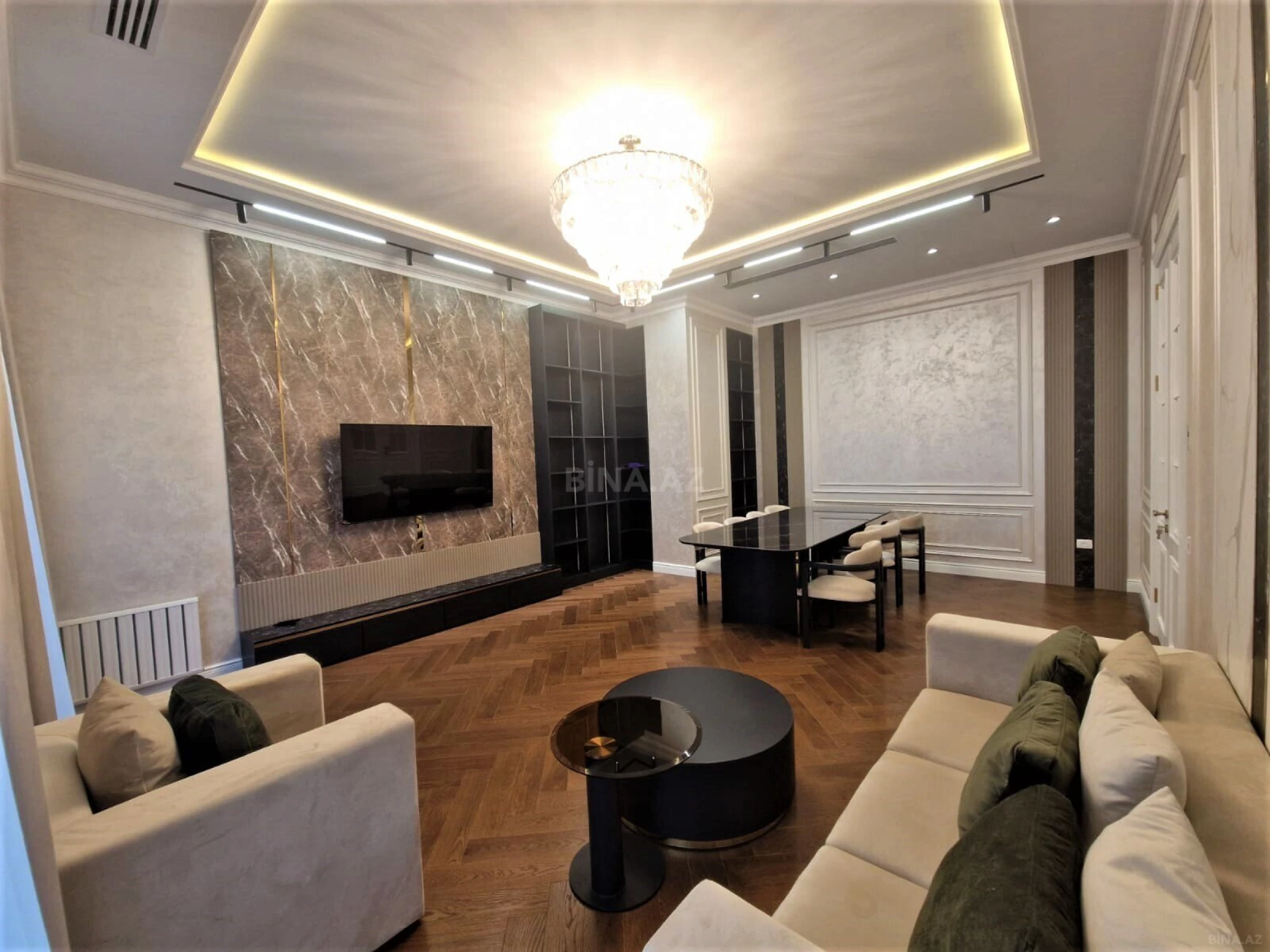 Kirayə verilir 4 otaqlı mənzil 160 m²
