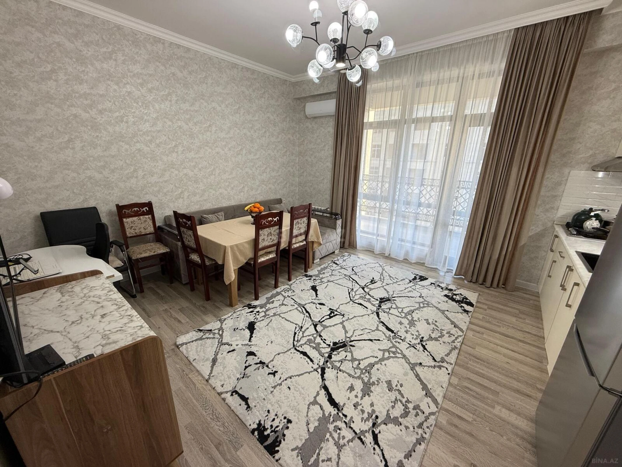 Satılır 2 otaqlı mənzil 56 m²