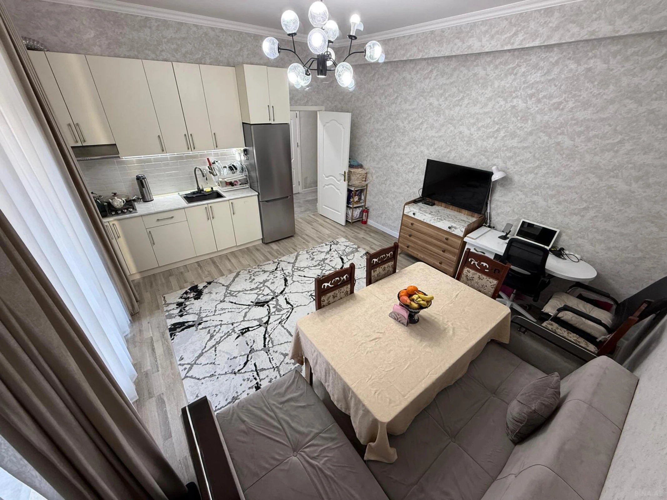 Satılır 2 otaqlı mənzil 56 m²