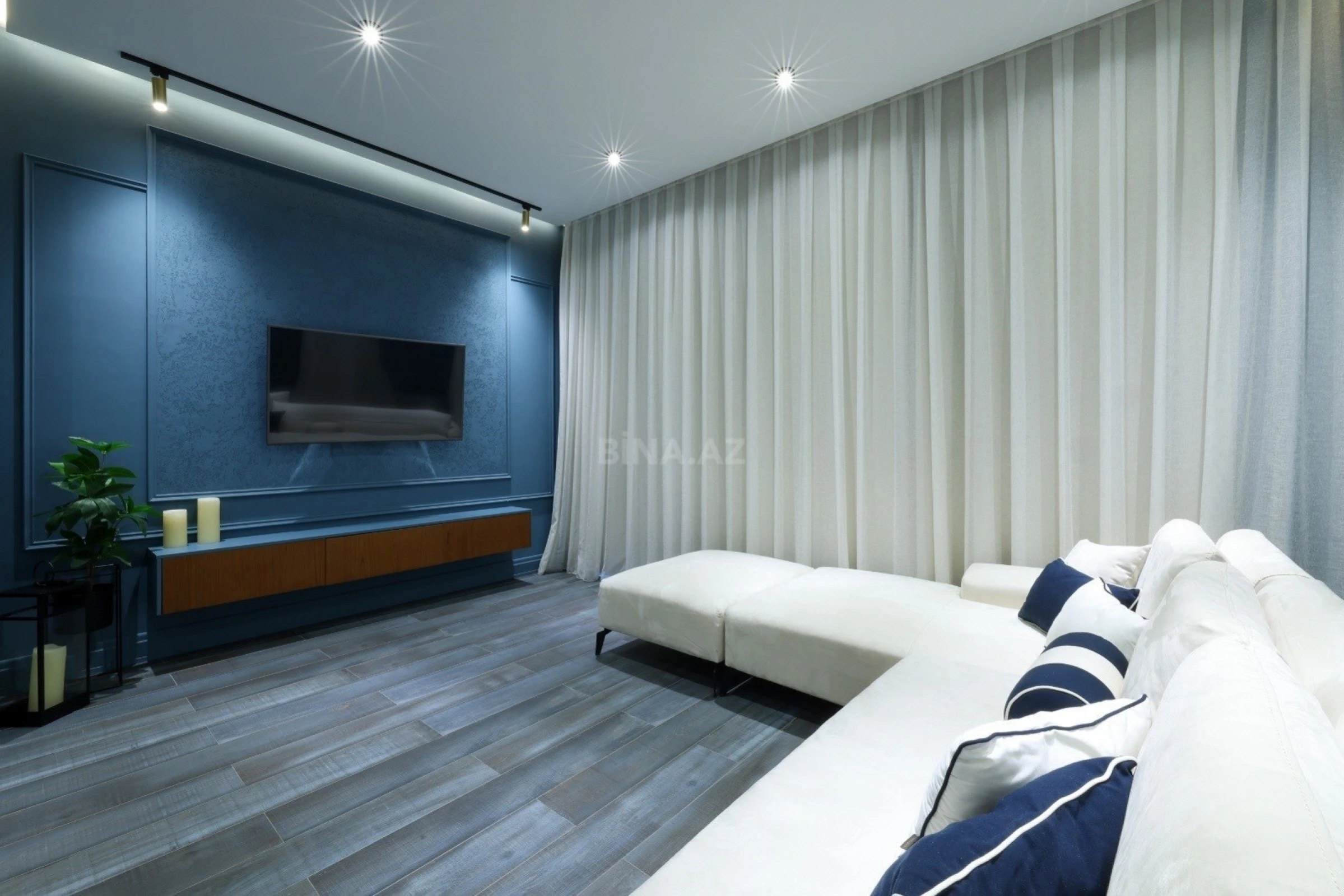 Kirayə verilir 1 otaqlı mənzil 65 m²