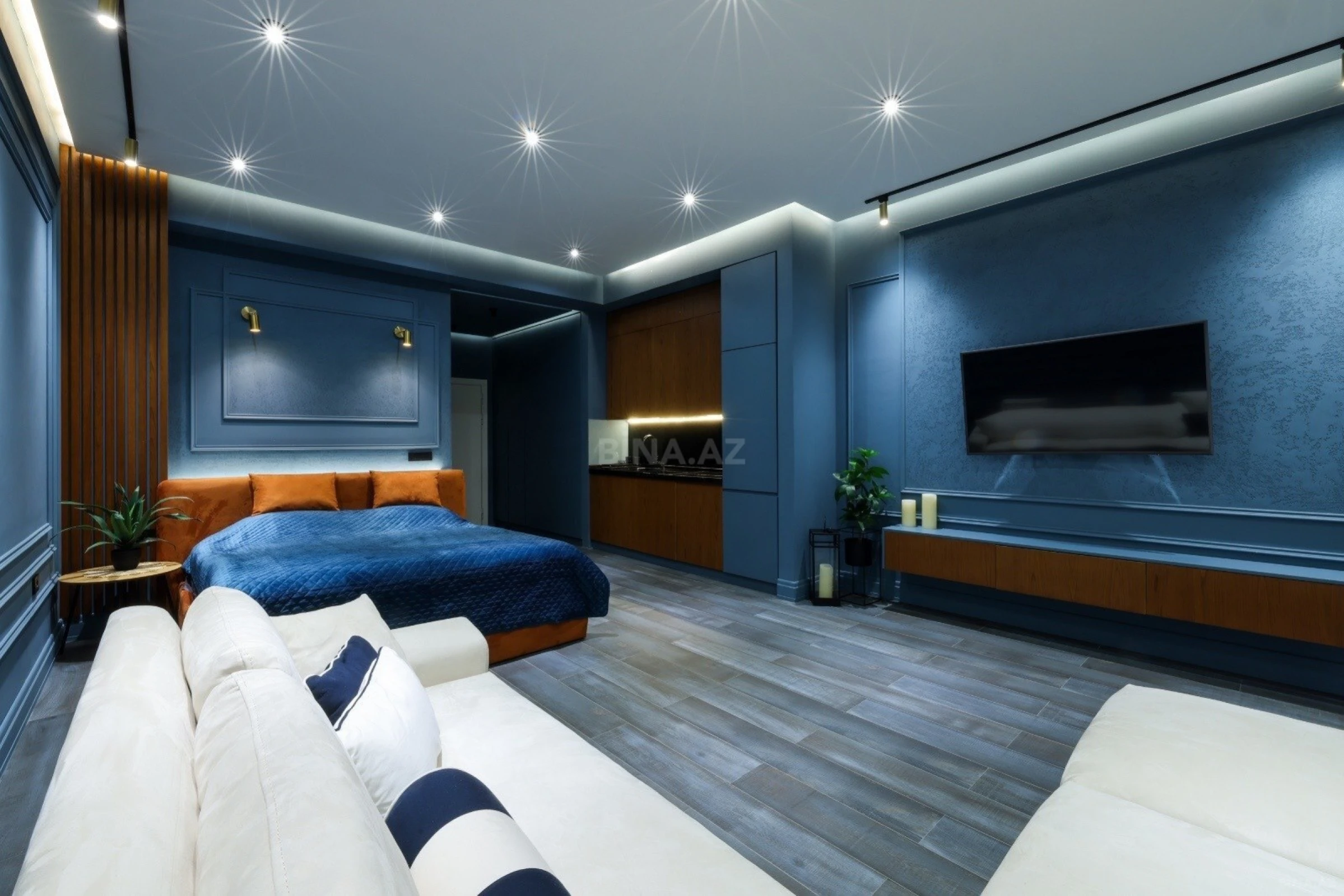 Kirayə verilir 1 otaqlı mənzil 65 m²