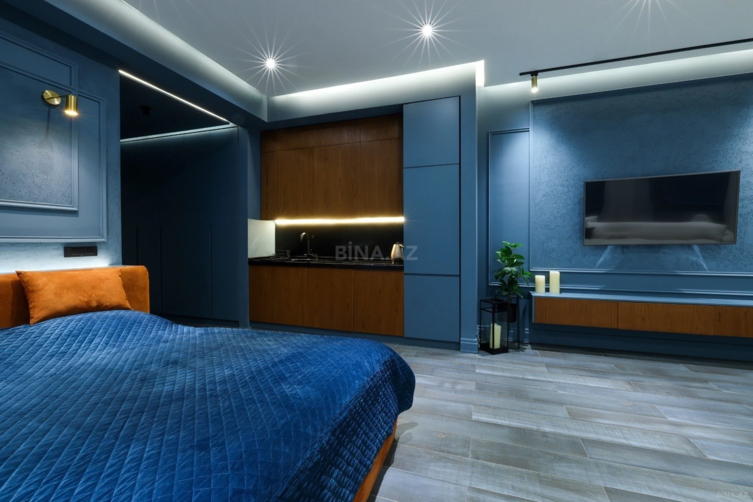 Kirayə verilir 1 otaqlı mənzil 65 m²