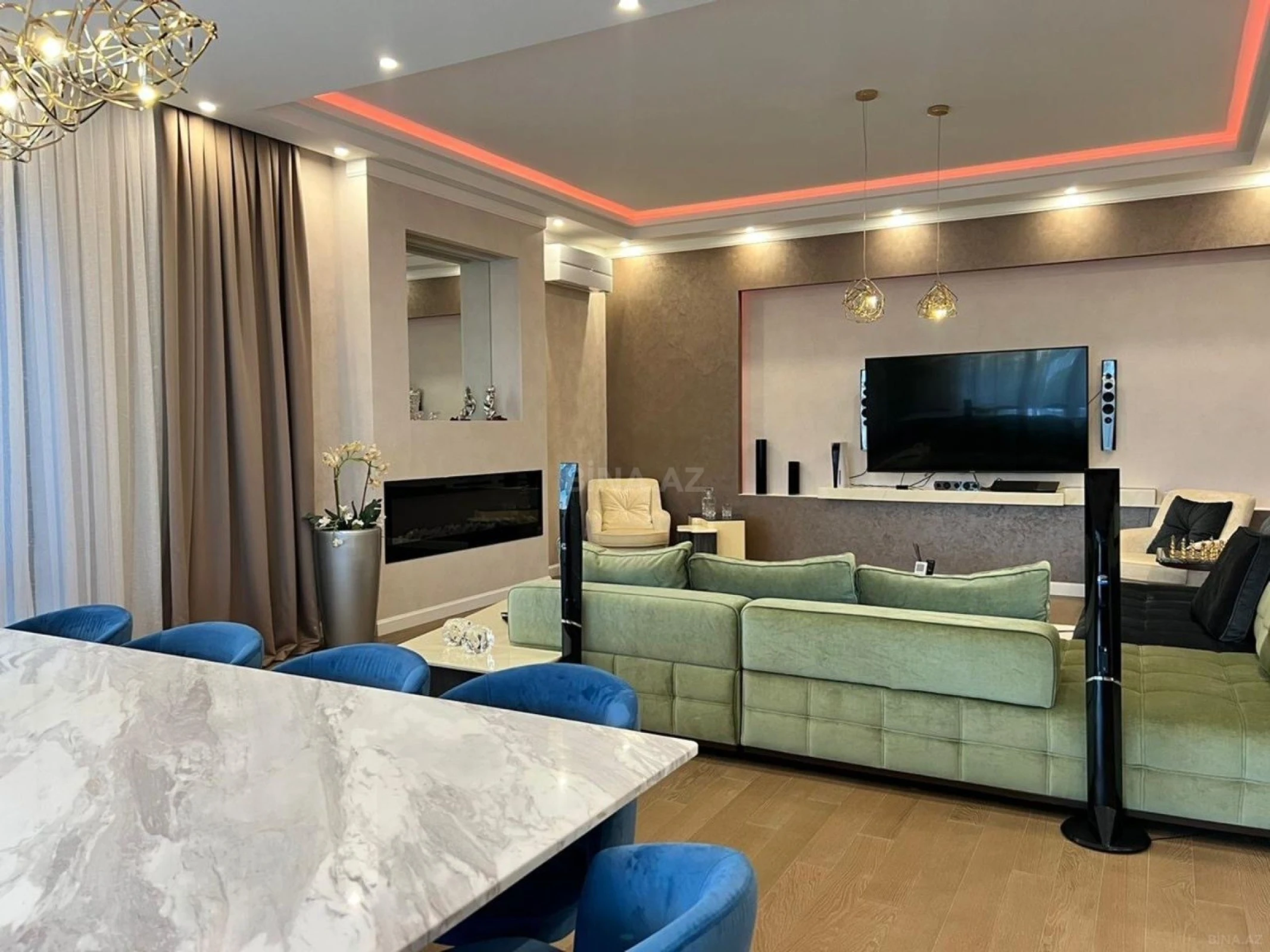 Kirayə verilir 6 otaqlı həyət evi 600 m²