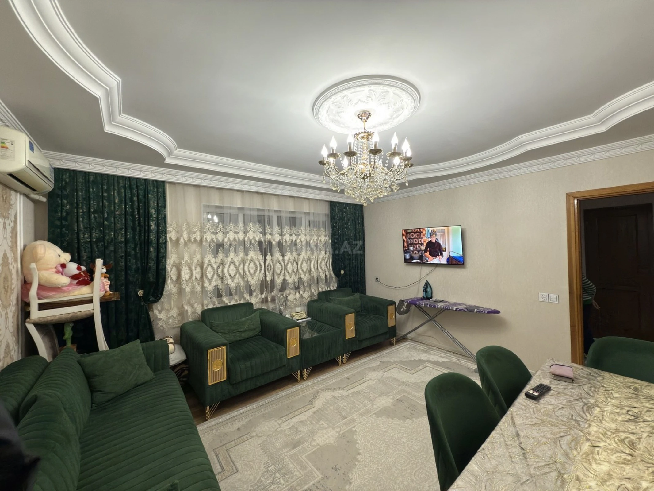 Satılır 4 otaqlı mənzil 105 m²