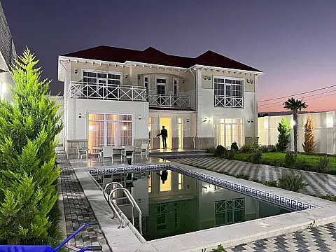 Kirayə verilir 5 otaqlı həyət evi 340 m² — Bakı, Mərdəkan 5 otaq 340.00 m²