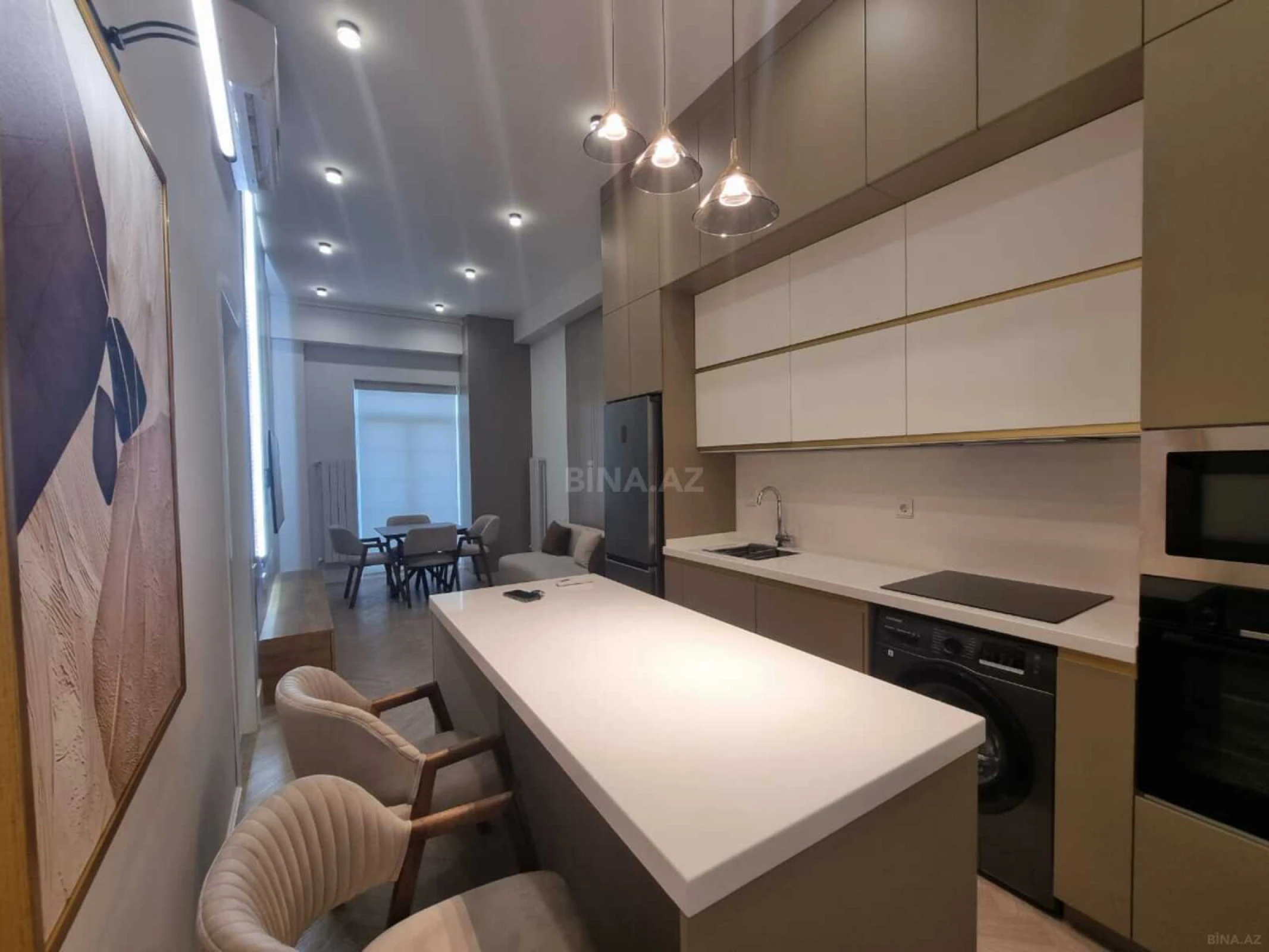 Kirayə verilir 2 otaqlı mənzil 68 m²