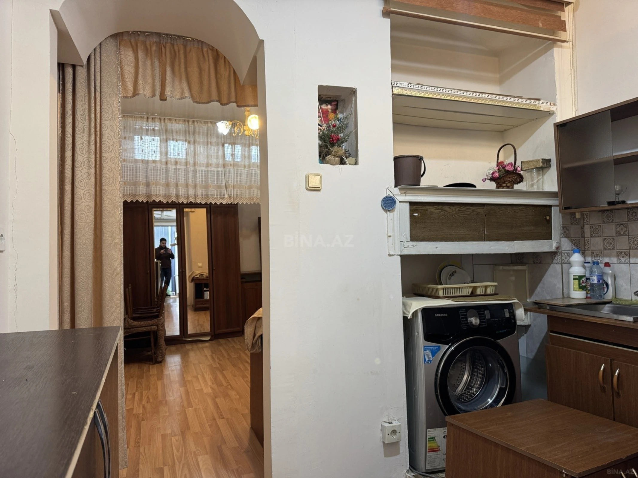 Satılır 1 otaqlı mənzil 24 m²
