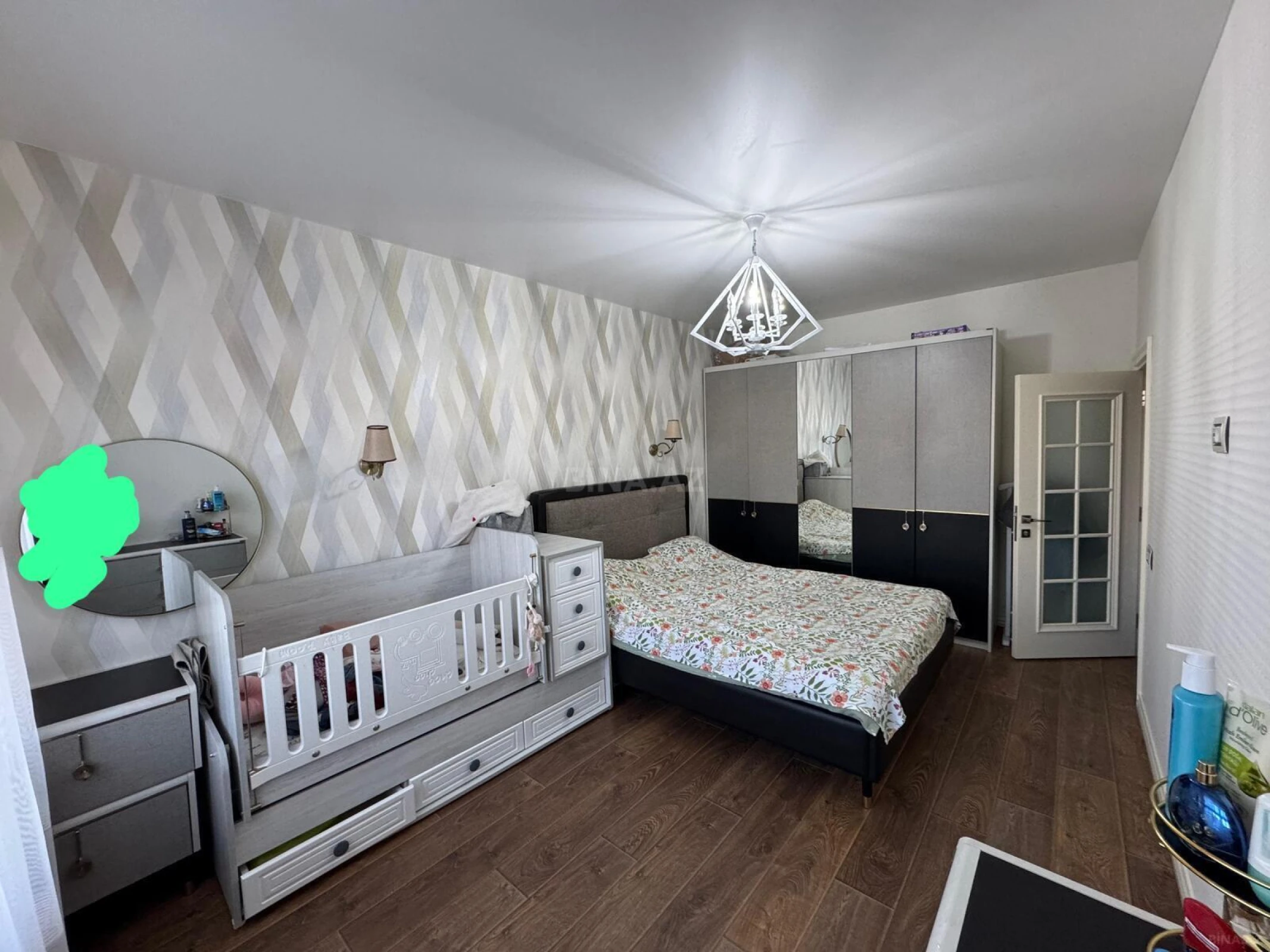 Satılır 2 otaqlı mənzil 60 m²