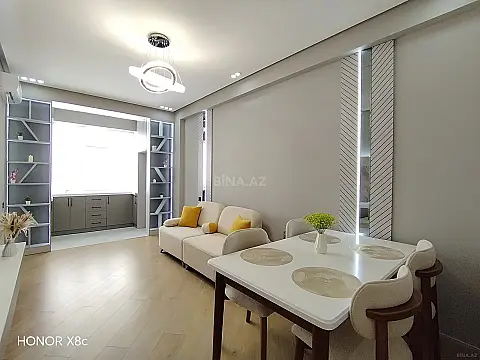 Satılır 2 otaqlı mənzil 55 m² — Bakı, Həzi Aslanov qəs. 2 otaq 55.00 m²