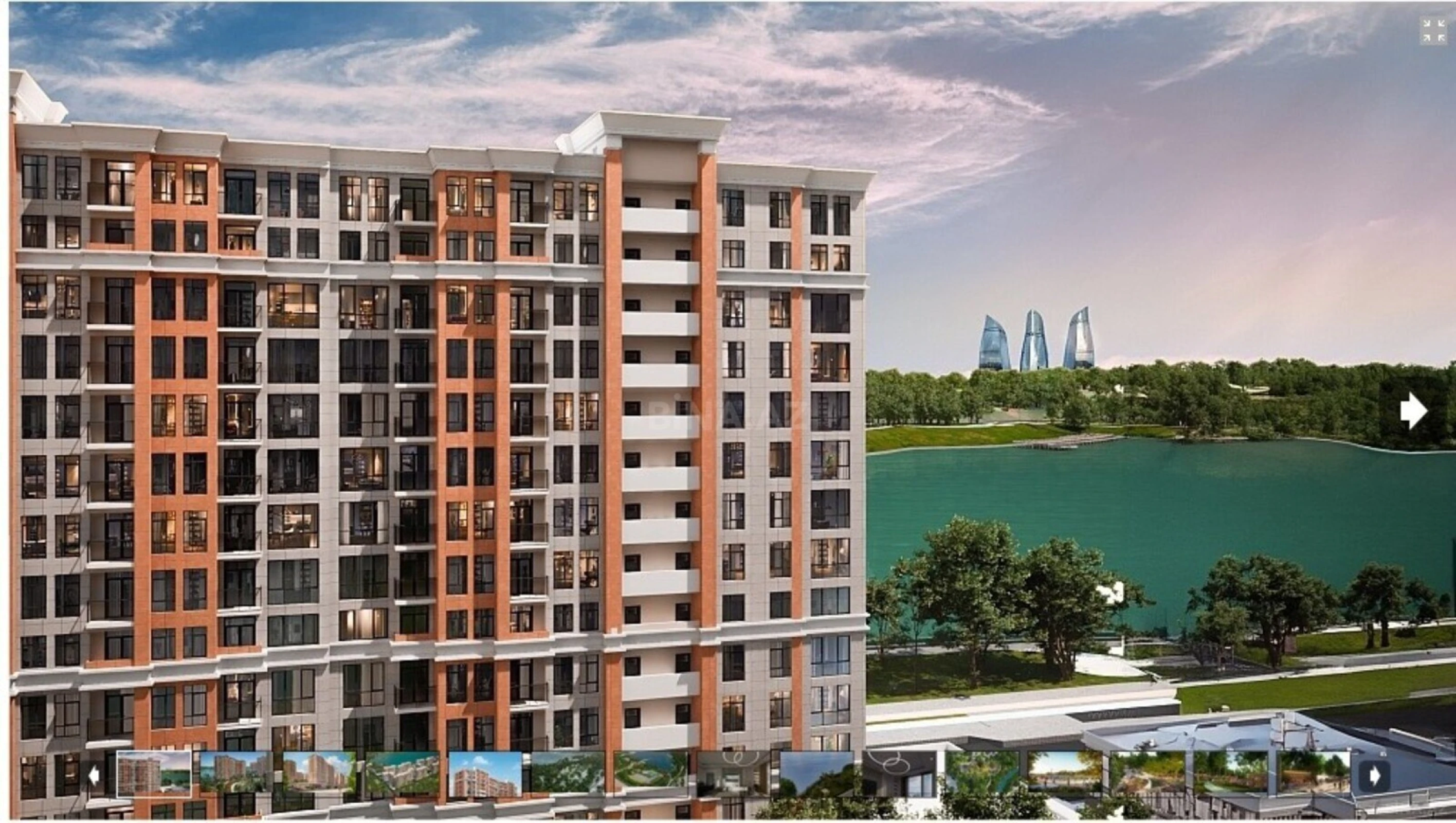 Satılır 3 otaqlı mənzil 85 m²