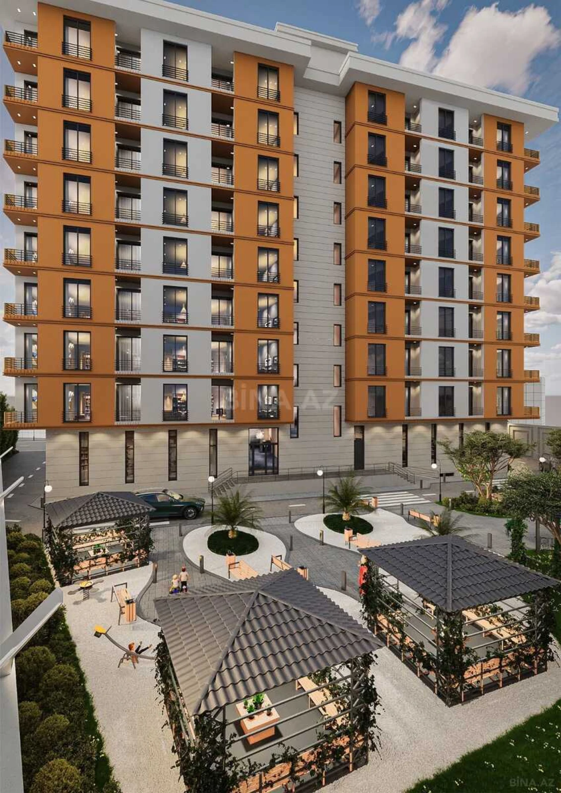 Satılır 2 otaqlı mənzil 86 m²