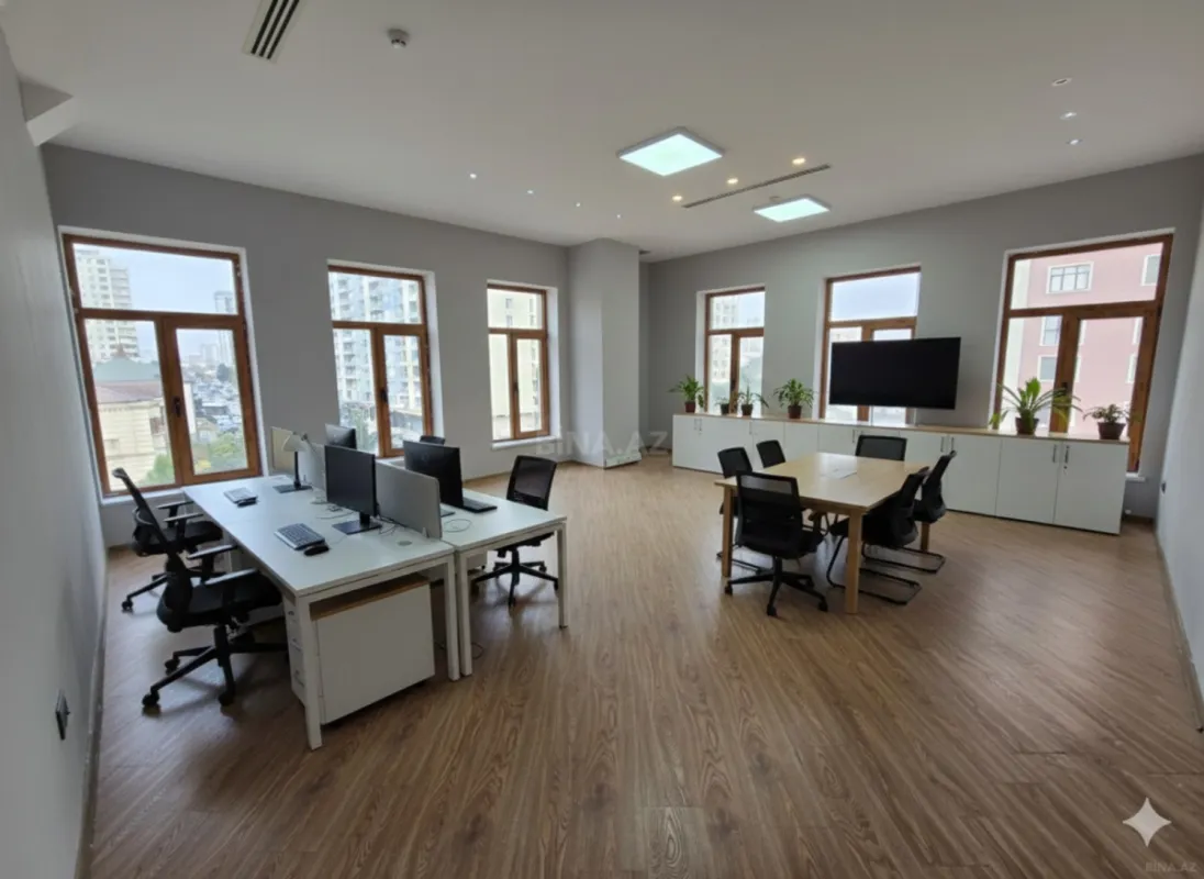 Kirayə verilir 5 otaqlı ofis 202 m²