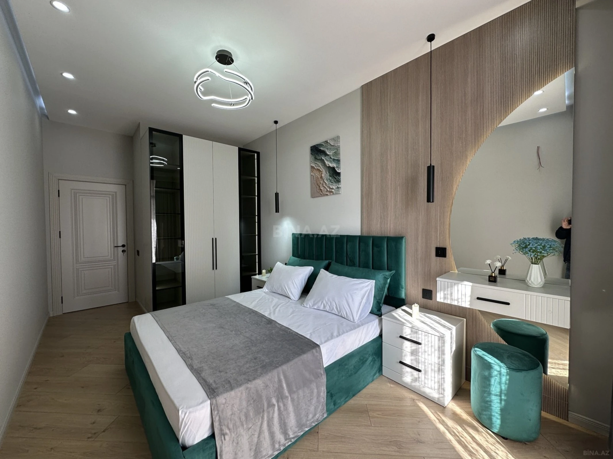 Satılır 2 otaqlı mənzil 55 m²