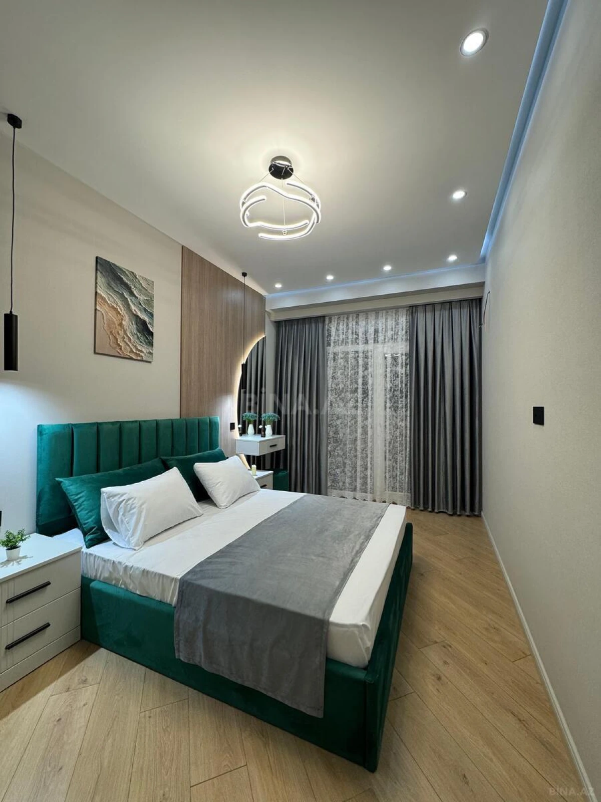 Satılır 2 otaqlı mənzil 55 m²