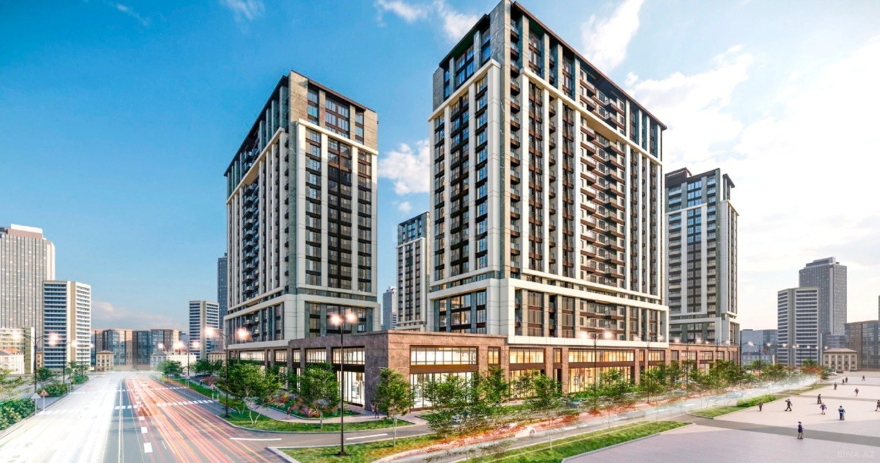 Satılır 3 otaqlı mənzil 91 m²