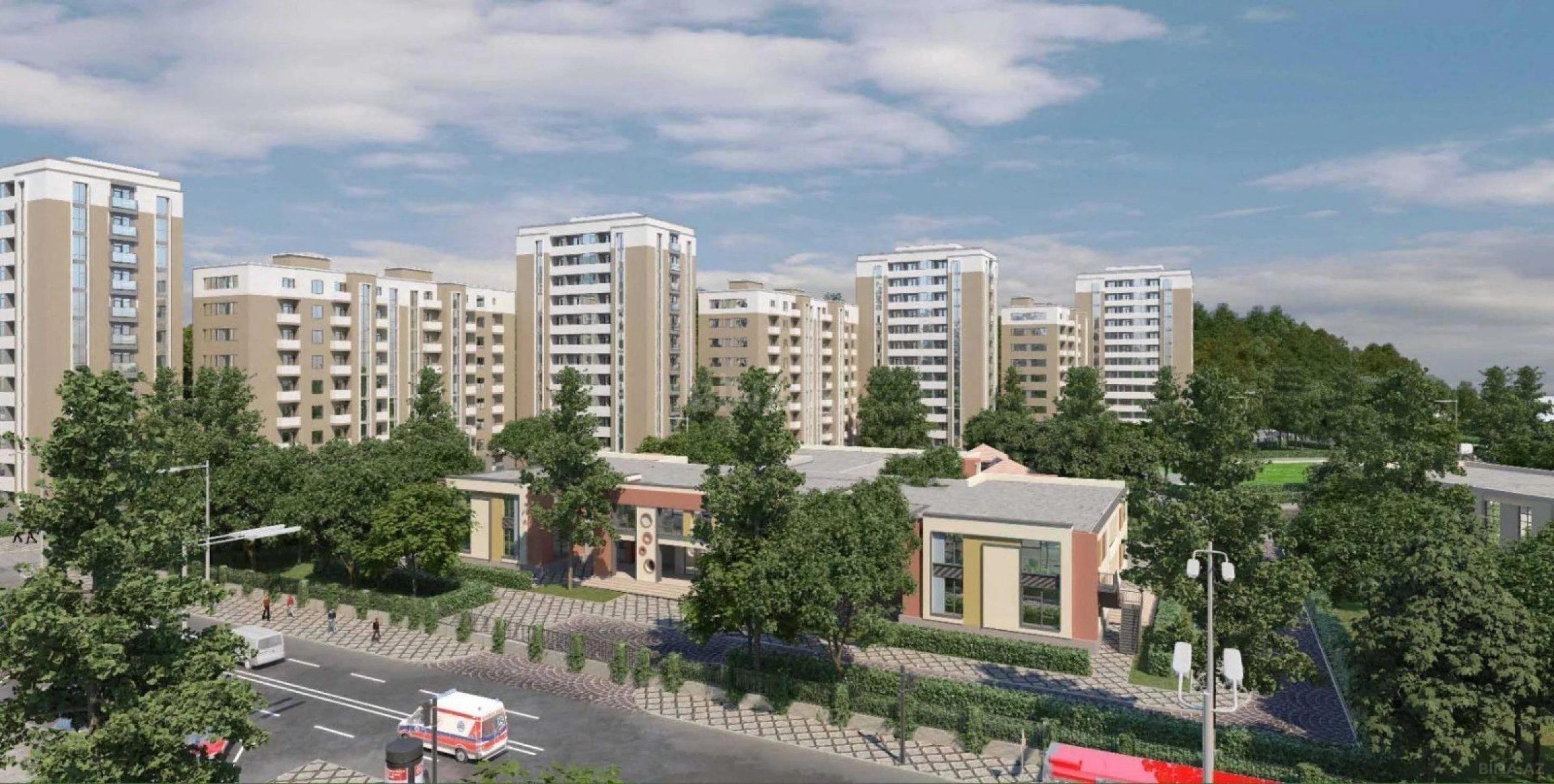 Satılır 2 otaqlı mənzil 75 m²