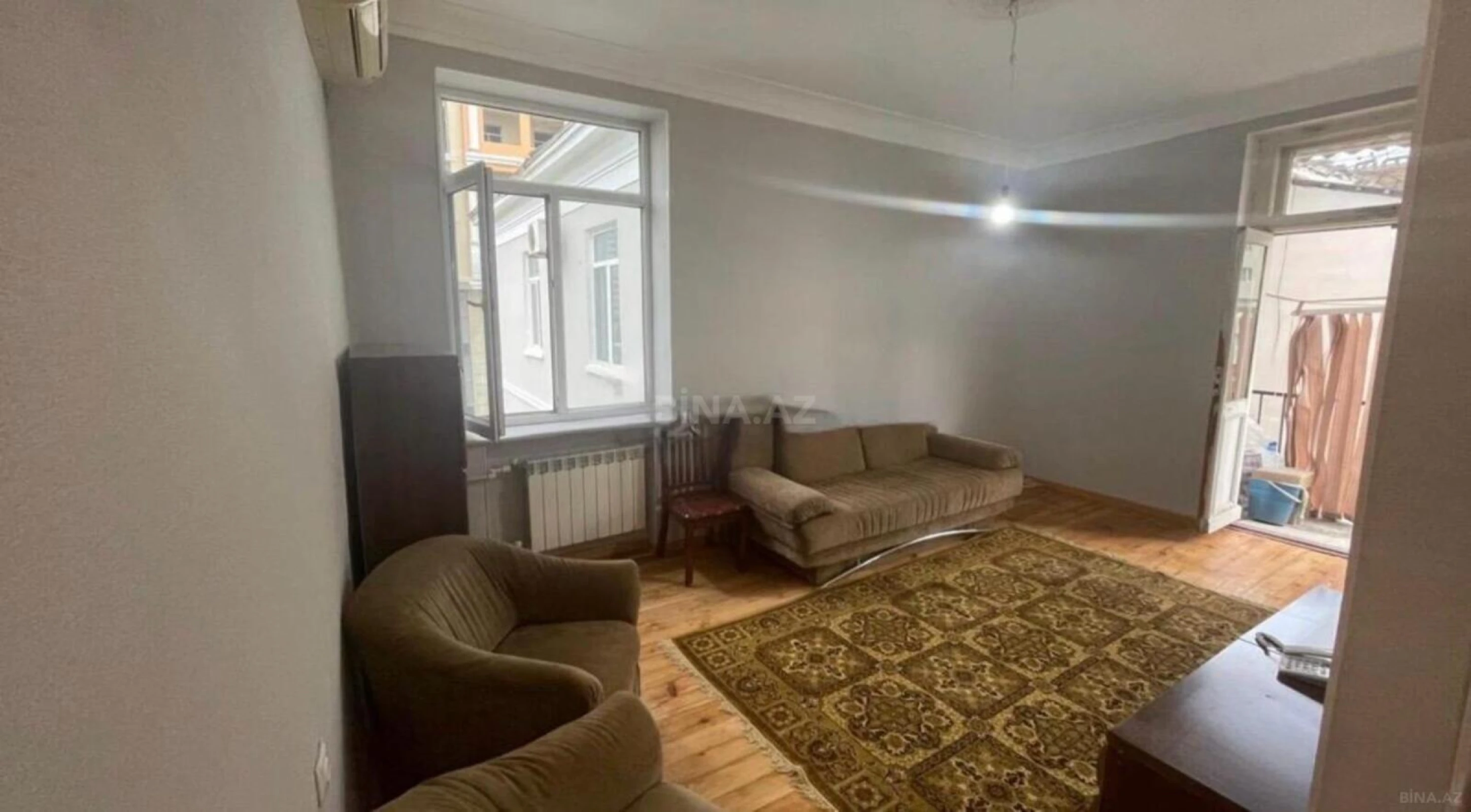 Satılır 1 otaqlı mənzil 44 m²