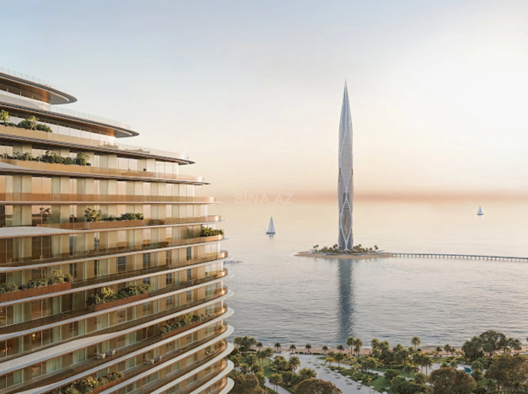 Satılır 2 otaqlı mənzil 50.7 m²