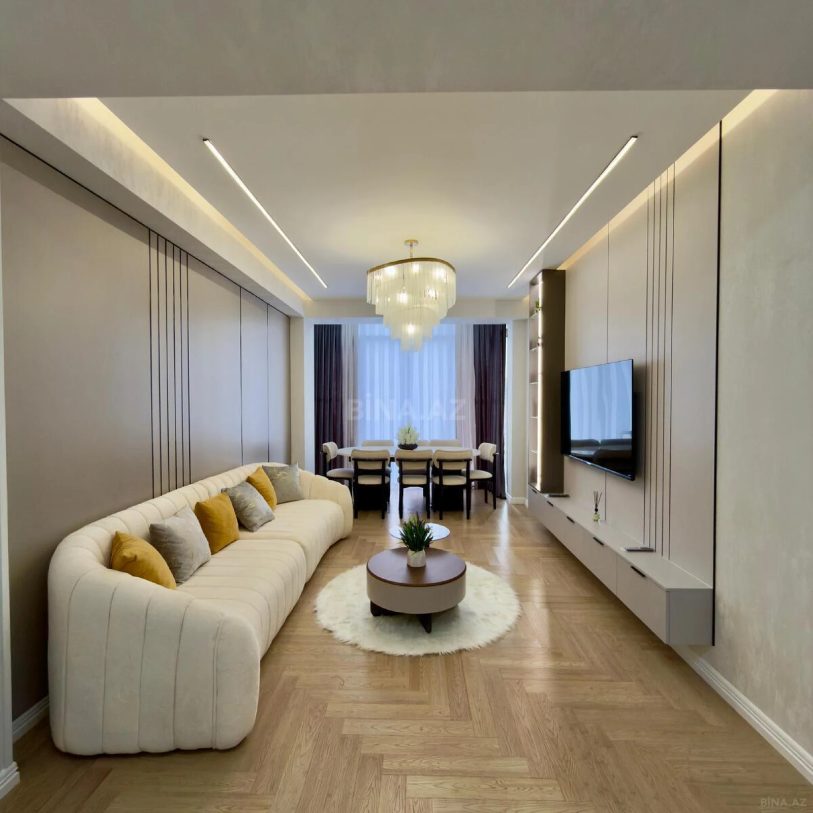Satılır 3 otaqlı mənzil 117 m²