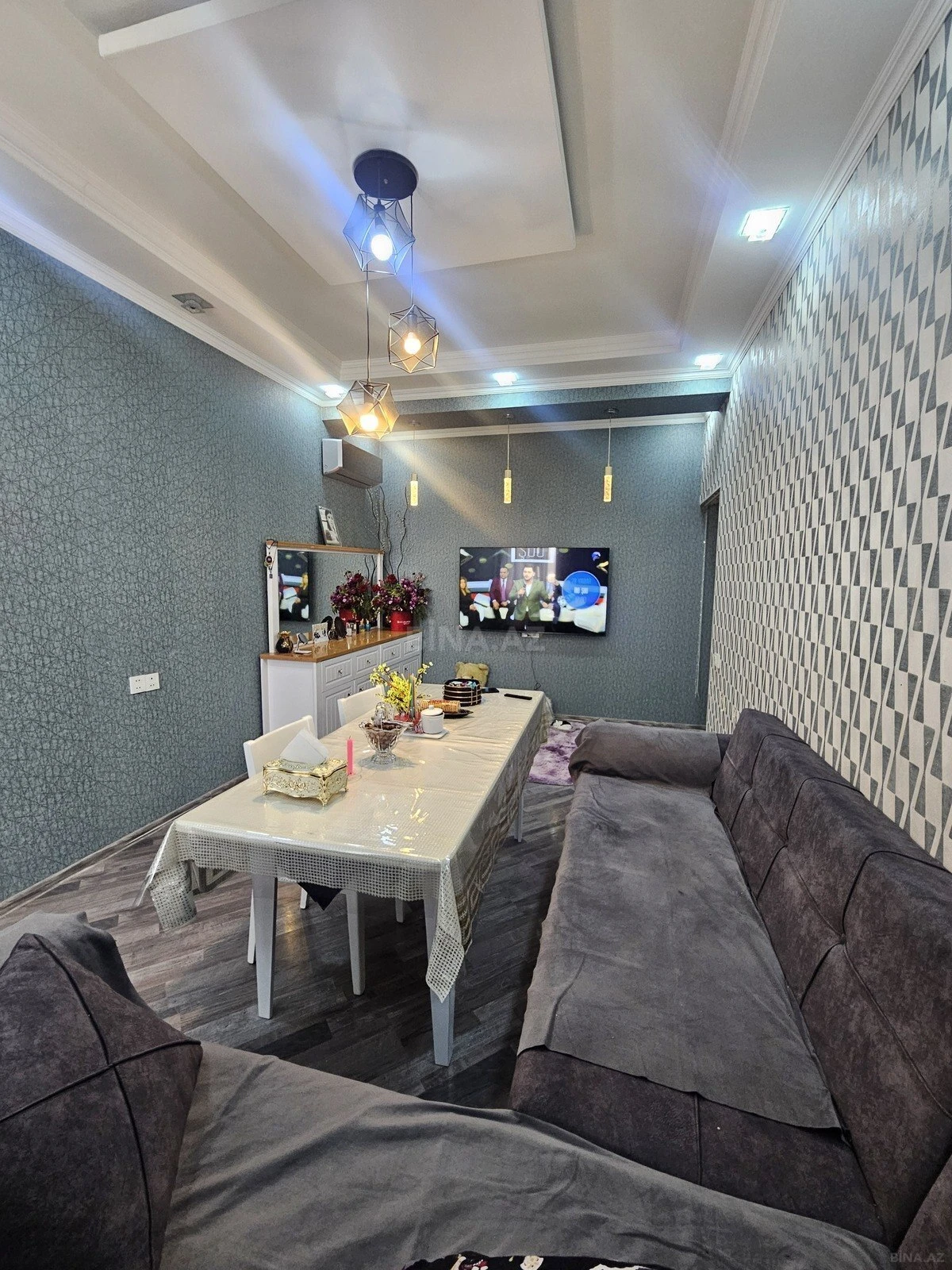 Satılır 2 otaqlı mənzil 55 m²