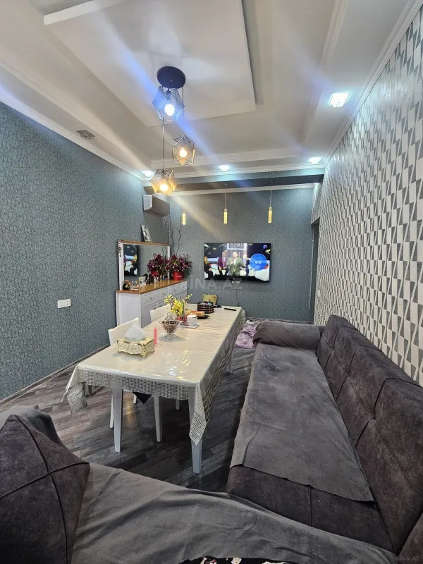 Satılır 2 otaqlı mənzil 55 m²