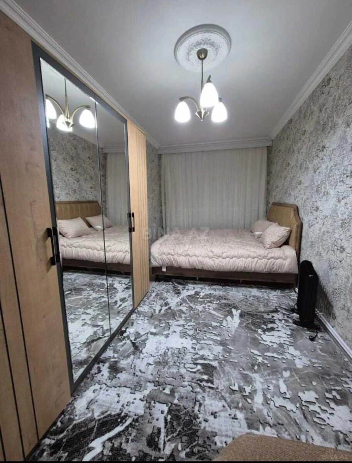 Kirayə verilir 2 otaqlı mənzil 50 m²