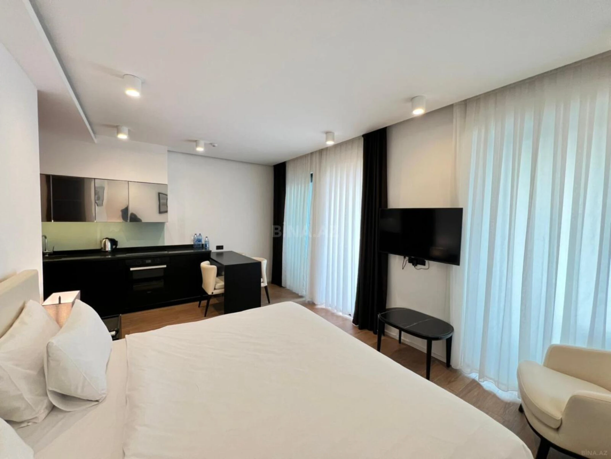 Satılır 1 otaqlı mənzil 56 m²