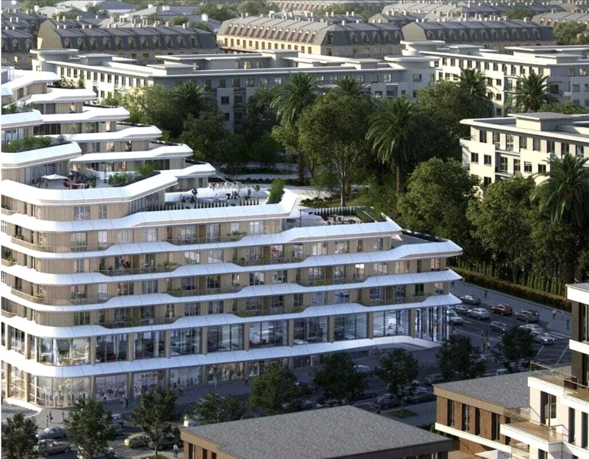 Satılır 4 otaqlı mənzil 194 m²