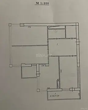 Satılır 3 otaqlı mənzil 100 m²