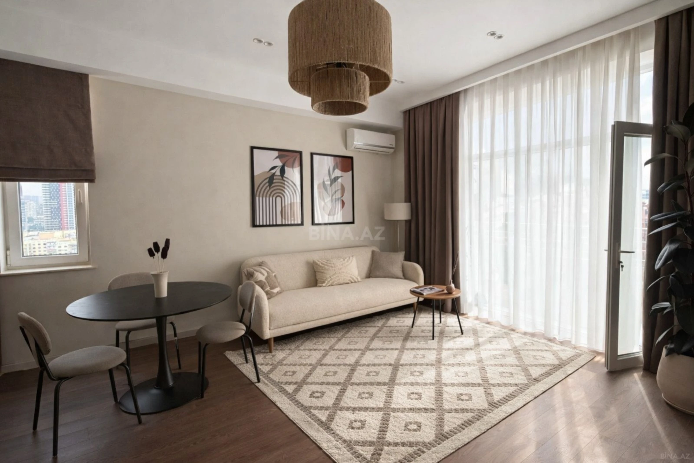 Satılır 2 otaqlı mənzil 63 m²