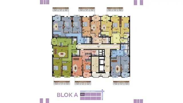 Satılır 3 otaqlı mənzil 95.6 m²