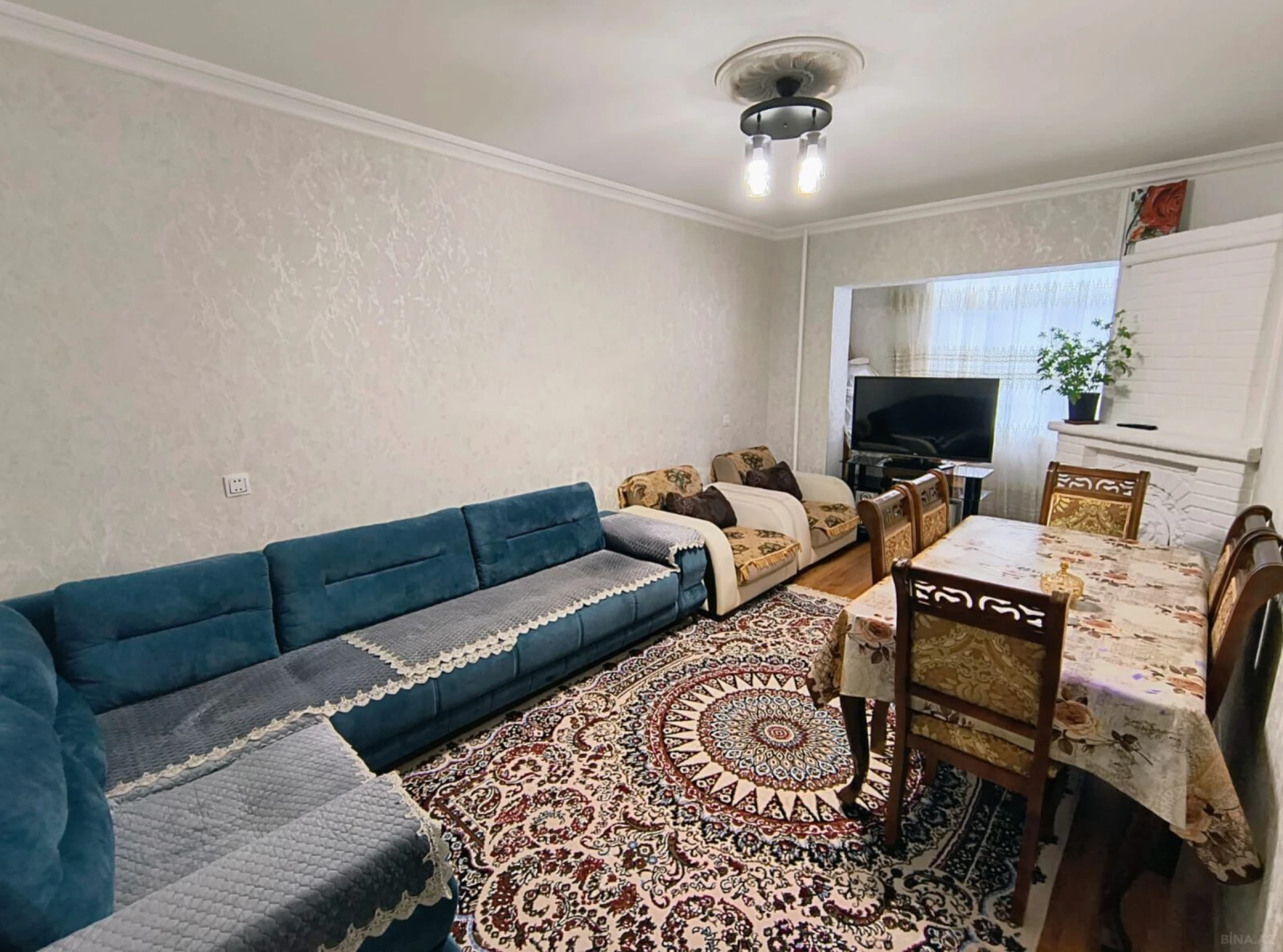Satılır 4 otaqlı mənzil 90 m²