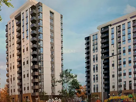 Satılır 2 otaqlı mənzil 82.1 m²