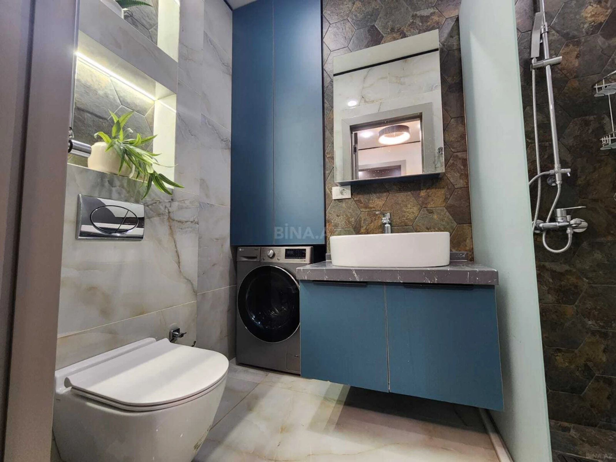 Kirayə verilir 2 otaqlı mənzil 57 m²