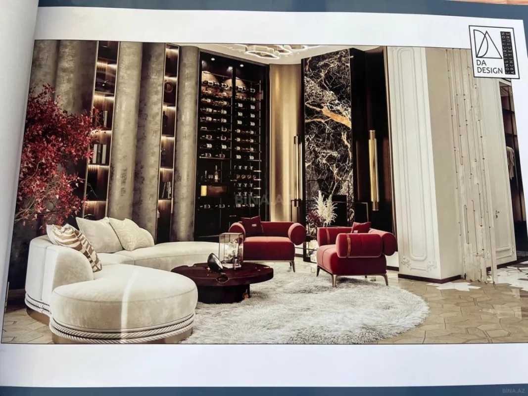 Satılır 4 otaqlı mənzil 184 m²