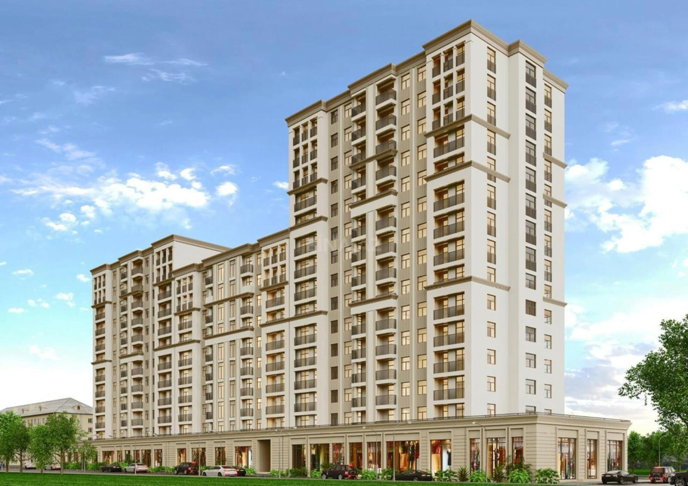 Satılır 3 otaqlı mənzil 138 m²