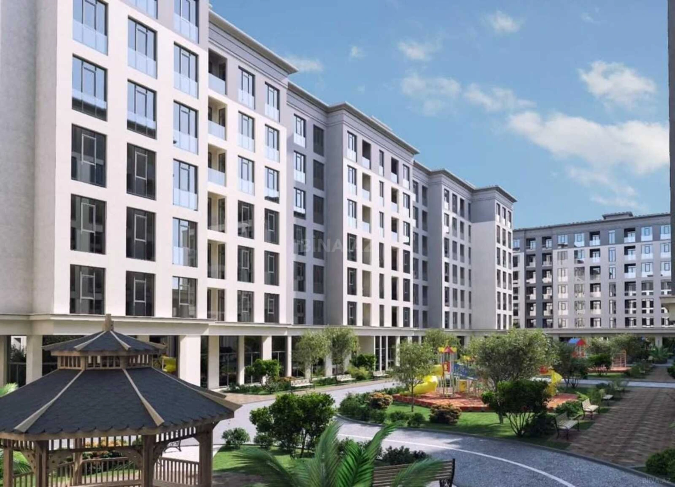 Satılır 3 otaqlı mənzil 134.3 m²