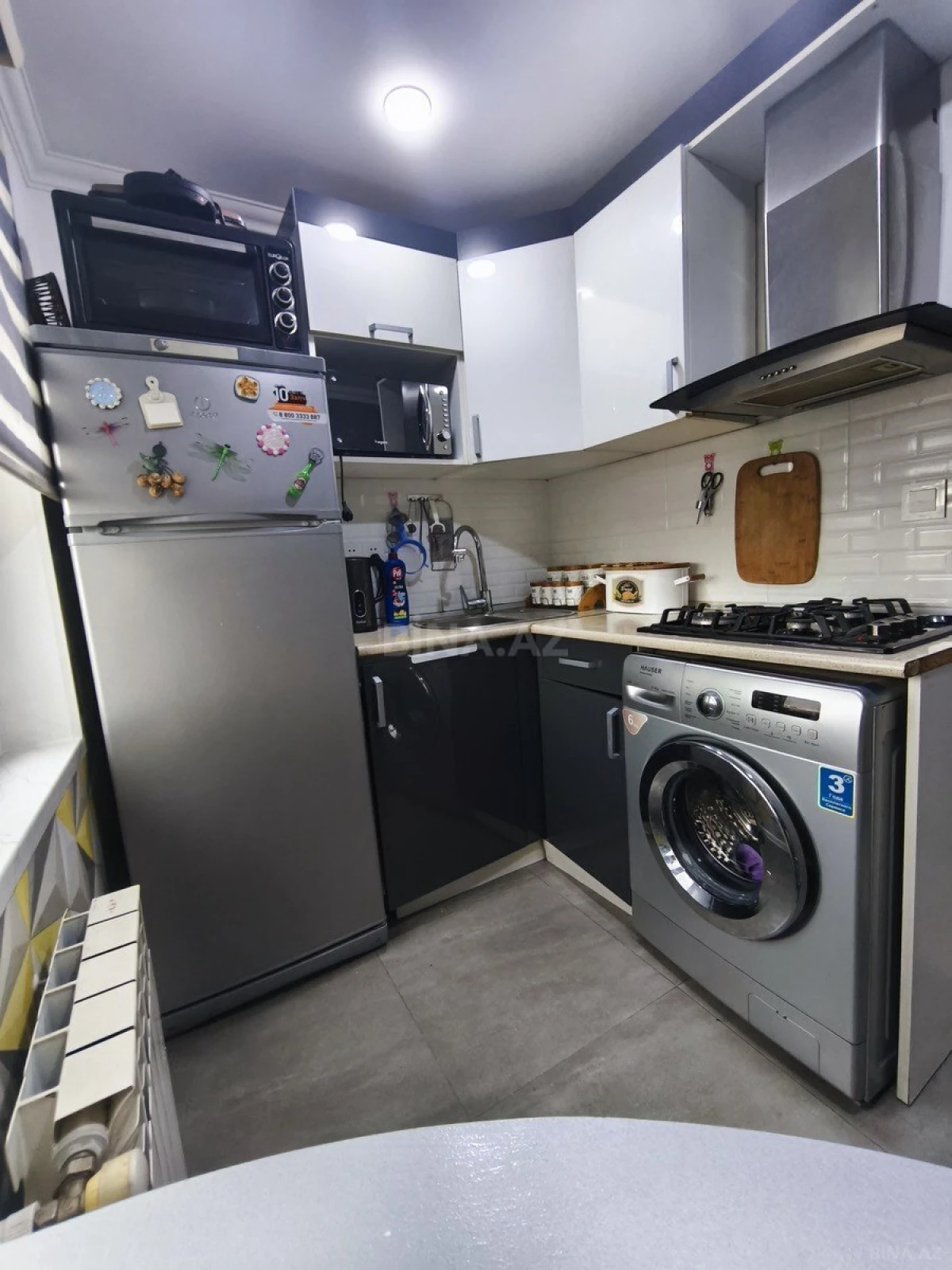 Satılır 2 otaqlı mənzil 55 m²