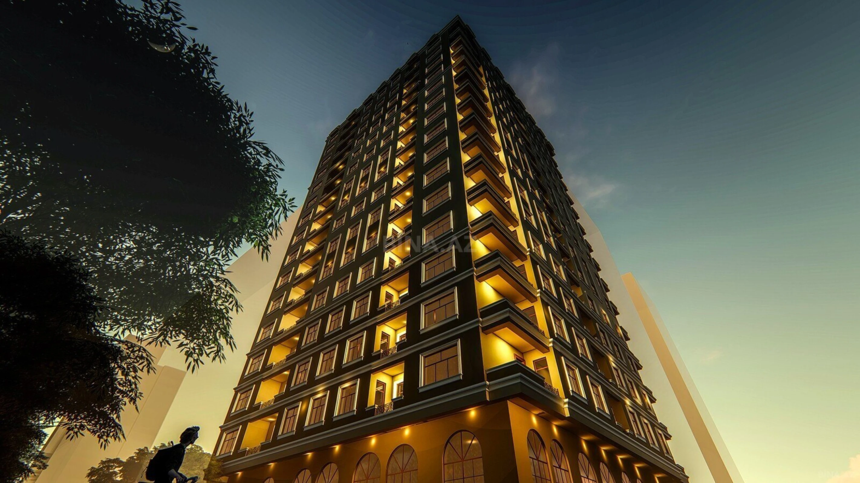 Satılır 5 otaqlı mənzil 186 m²