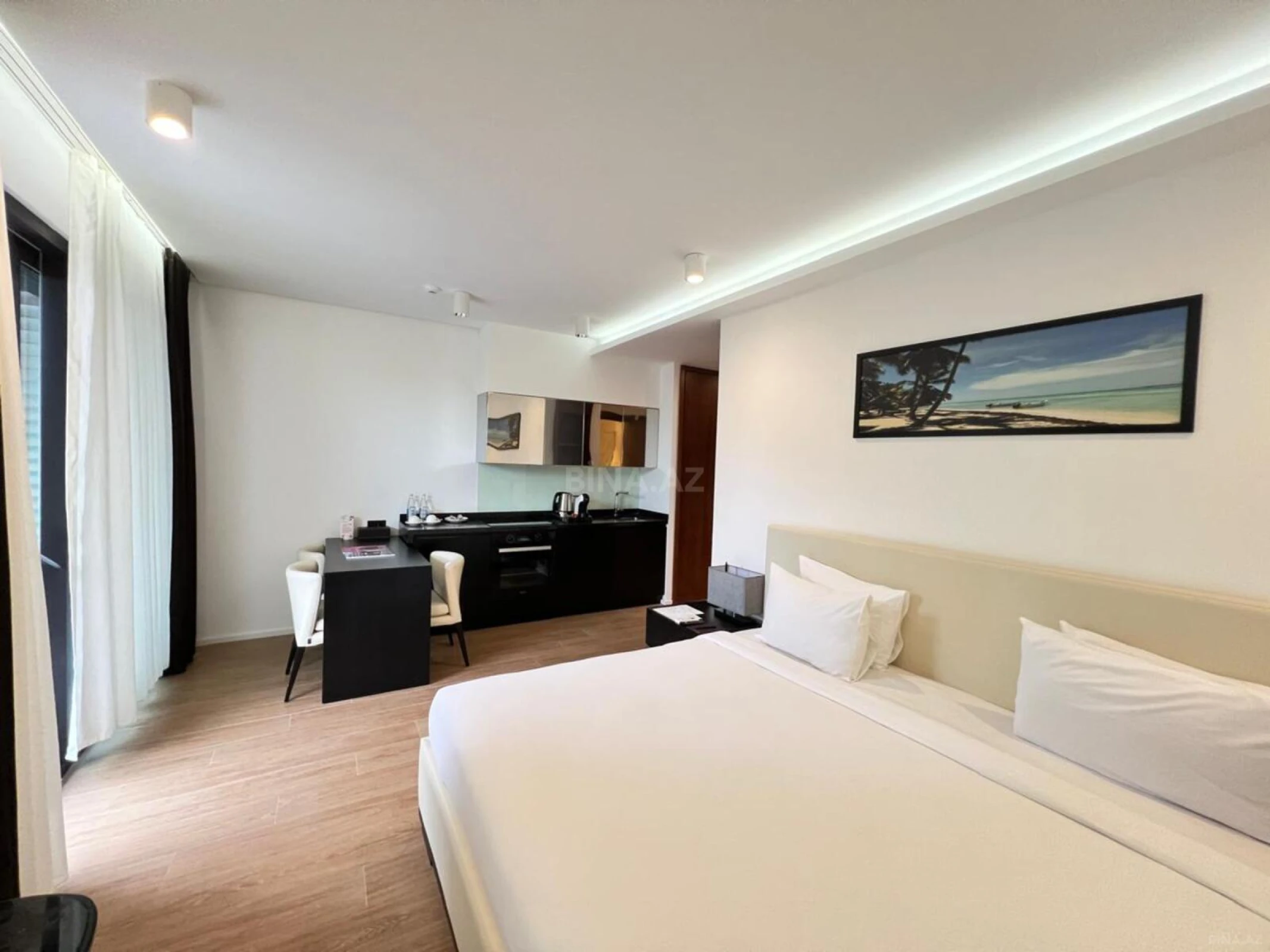 Satılır 1 otaqlı mənzil 56 m²