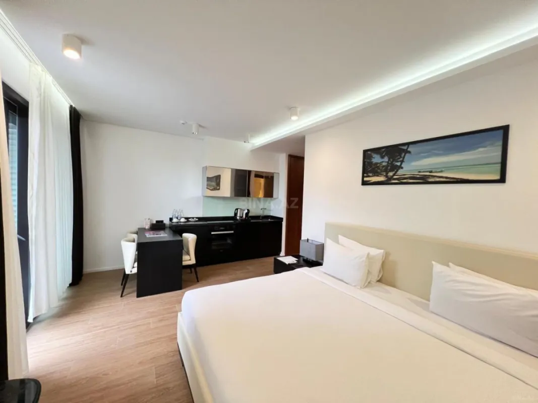 Satılır 1 otaqlı mənzil 56 m²