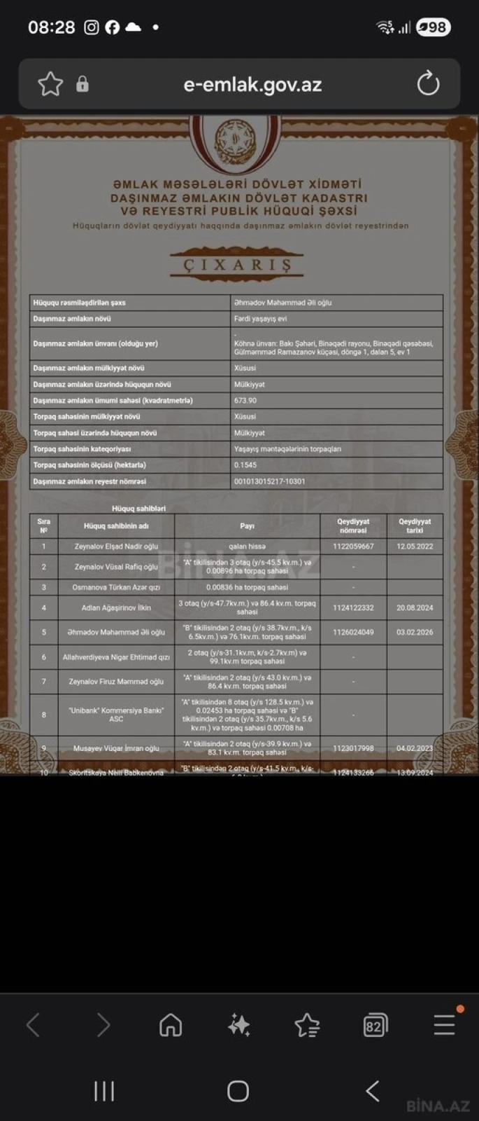 Satılır 2 otaqlı həyət evi 50 m²