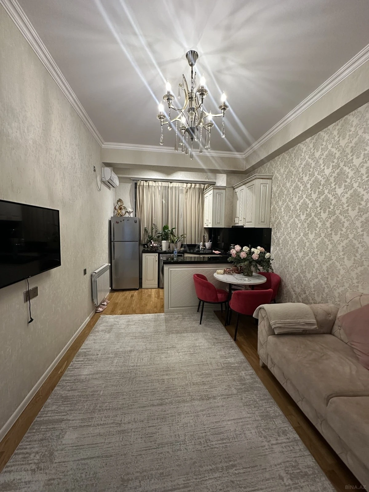 Satılır 2 otaqlı mənzil 45 m²