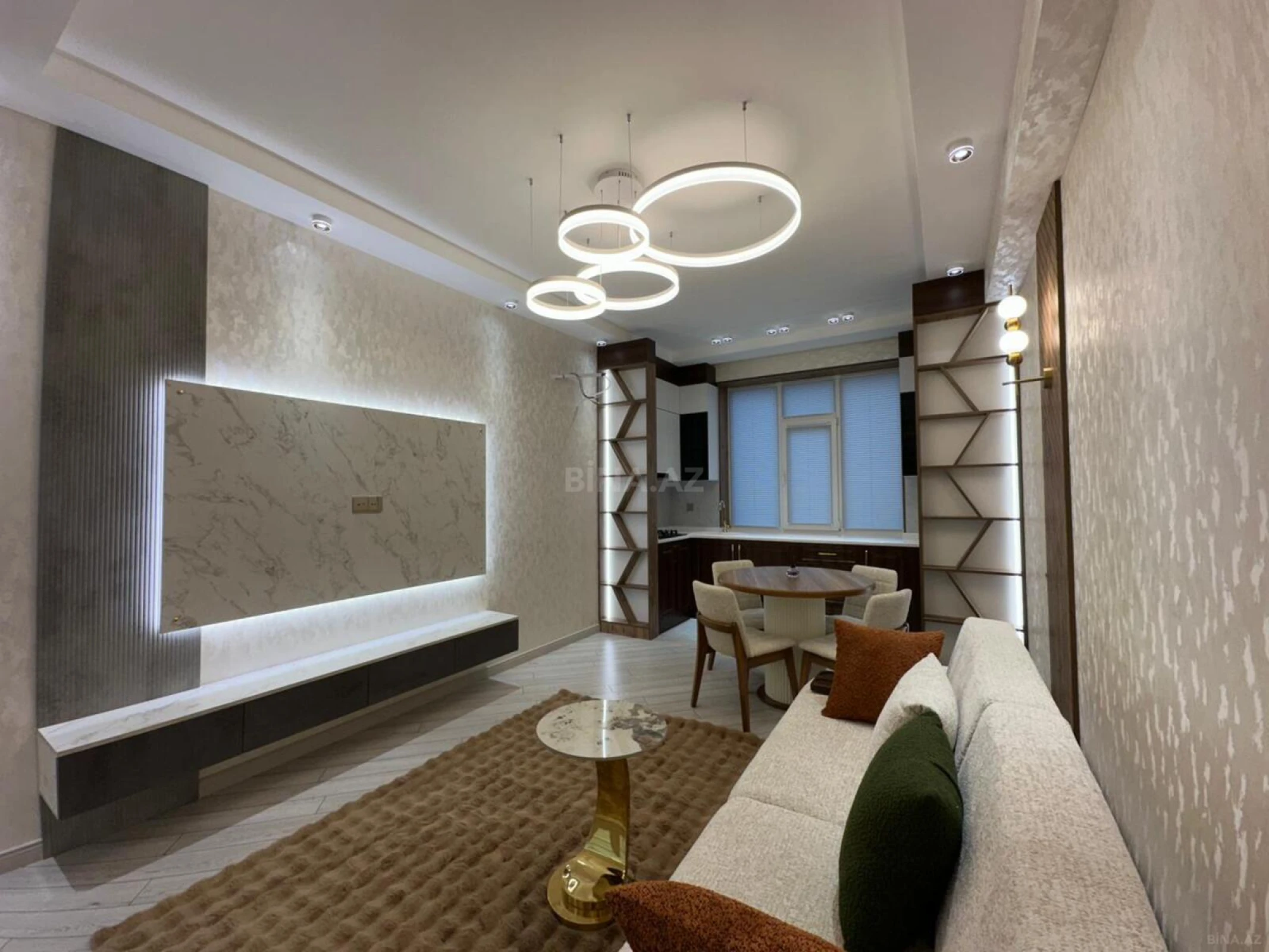 Satılır 2 otaqlı mənzil 55 m²