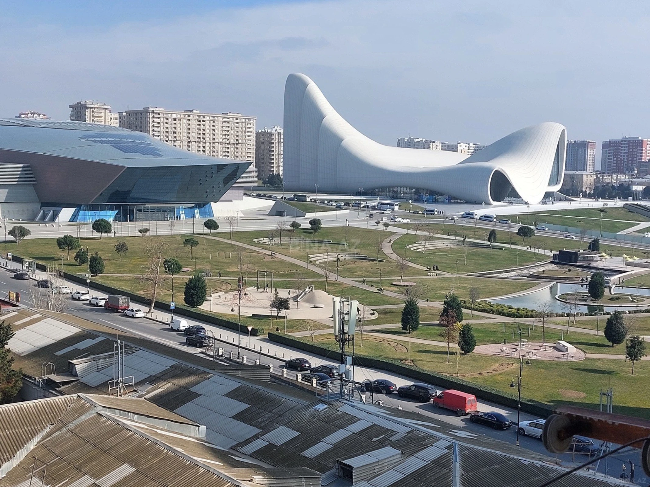 Satılır 1 otaqlı mənzil 34 m²