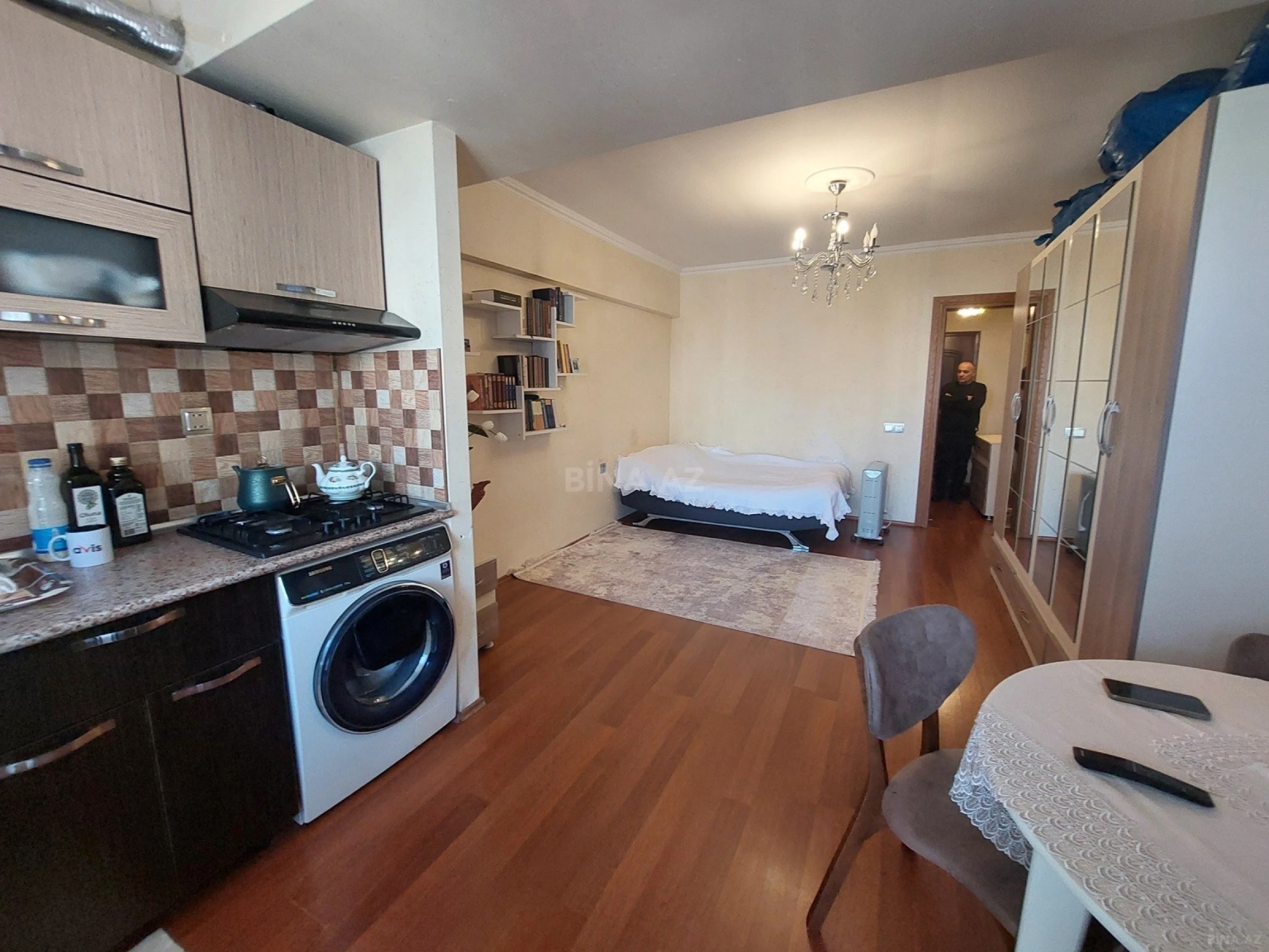 Satılır 1 otaqlı mənzil 34 m²