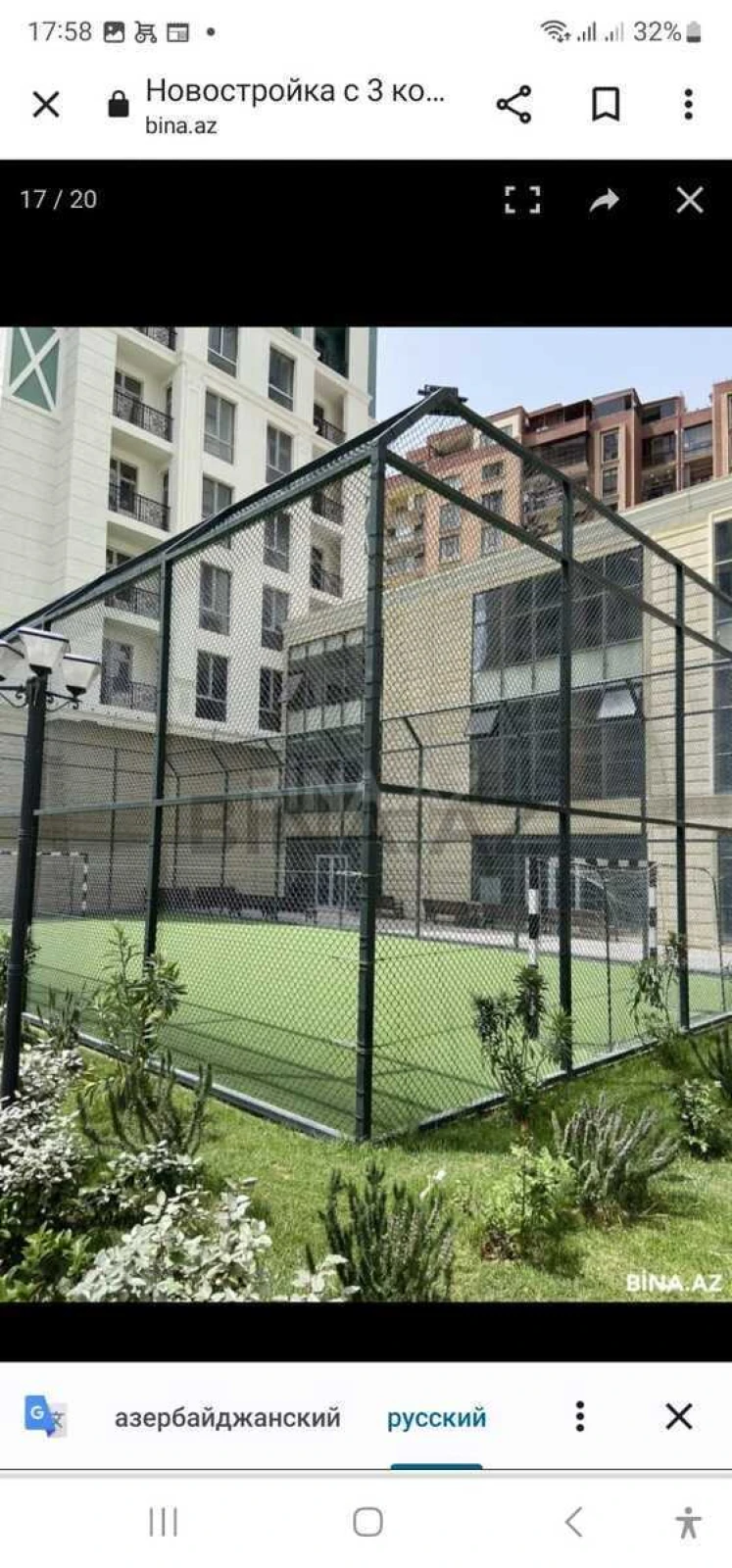 Kirayə verilir 2 otaqlı mənzil 60 m²